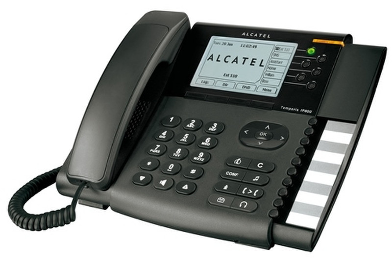 Alcatel Temporis IP800 ЖК Черный