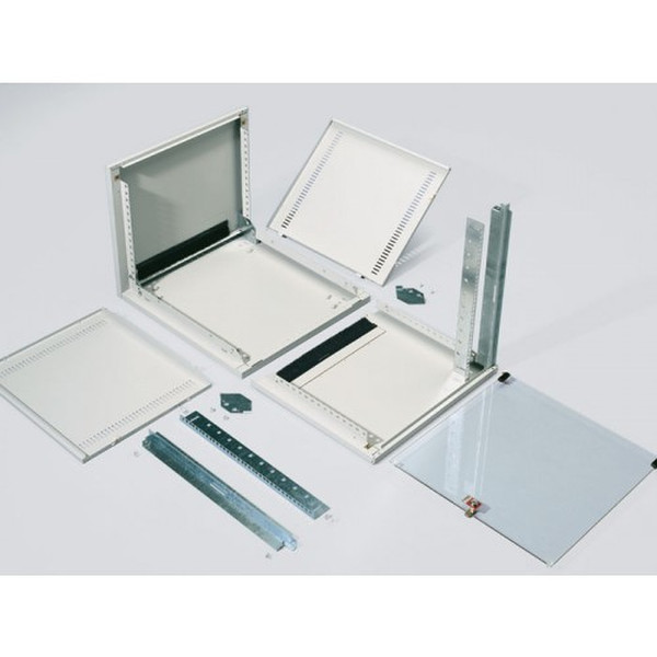 Schaefer 7412500 Wall mounted 12U Grey rack