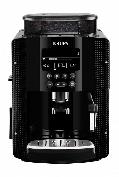 Krups EA8150 Отдельностоящий Автоматическая Espresso machine 1.7л 2чашек Черный кофеварка