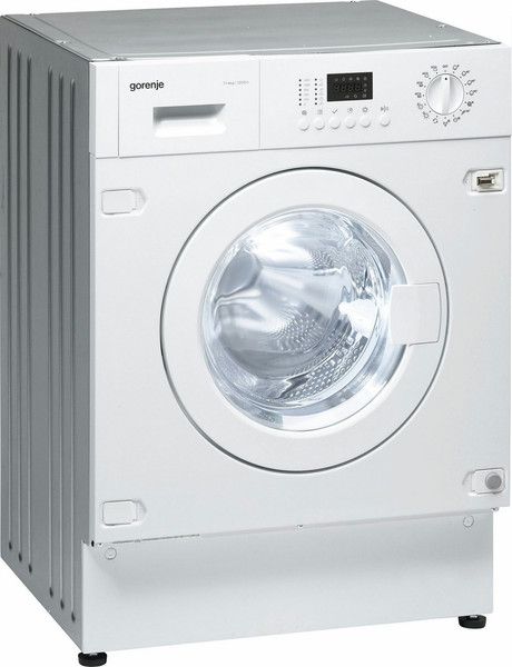 Gorenje WDI73120 HK Eingebaut Frontlader B Weiß Waschtrockner