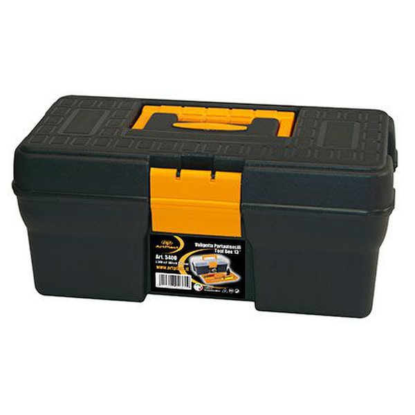Art Plast 5400 Пластик, Полипропилен Черный, Желтый ящик для инструментов