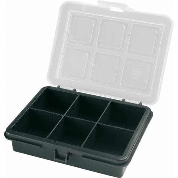 Art Plast 3100 Пластик, Полипропилен (ПП), Полистрол Черный, Белый ящик для инструментов