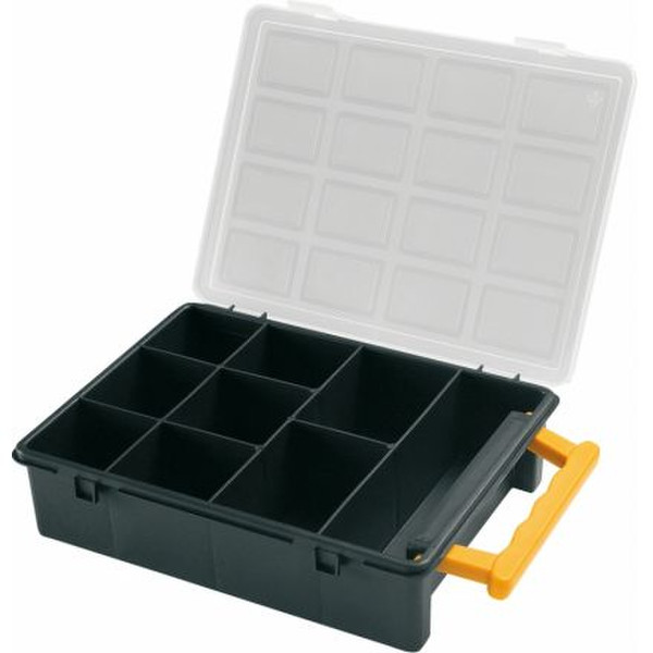 Art Plast 3350 Plastic,Polypropylene,Polystyrene Black,White,Yellow tool box