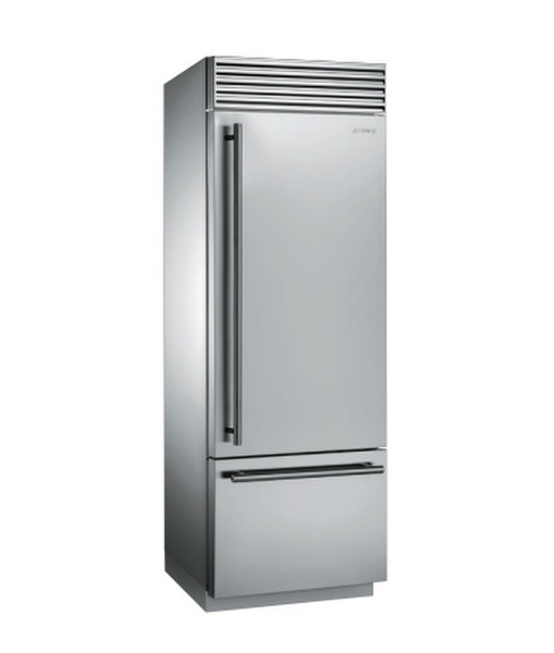 Smeg RF376RSIX freestanding 327L 85L A+ Stainless steel fridge-freezer