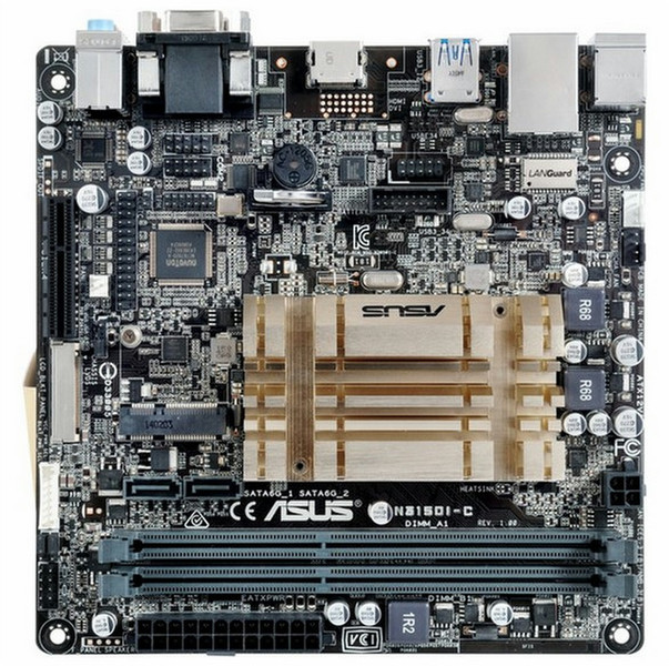 ASUS N3150I-C Mini ITX motherboard
