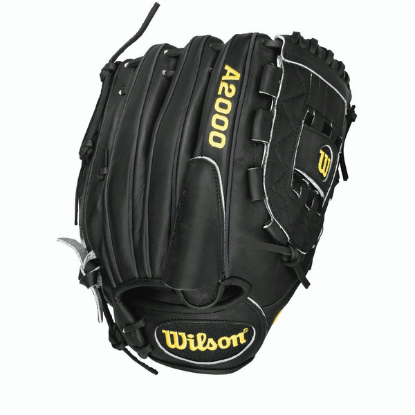 Wilson Sporting Goods Co. A2000 ASO Left-hand baseball glove 12Zoll Schwarz, Gelb