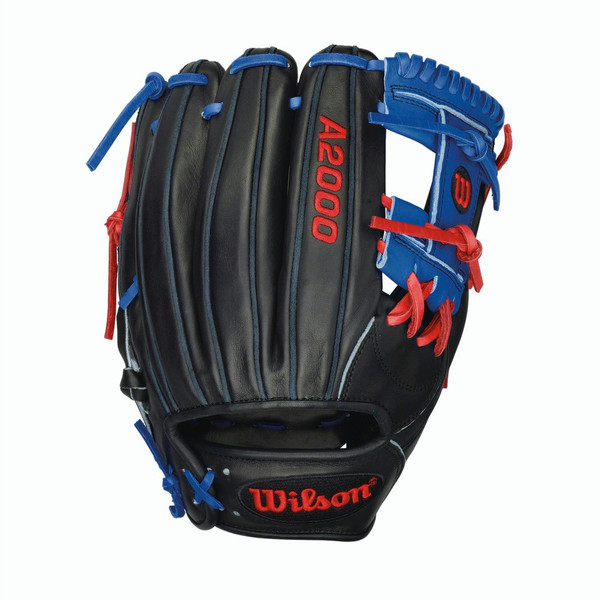 Wilson Sporting Goods Co. A2000 HR13 GM Right-hand baseball glove Innenfeld 11.75Zoll Schwarz, Blau, Rot