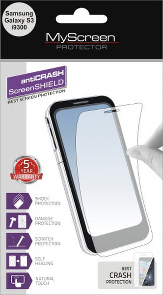 Quinta GS114-S-S3 Clear Samsung Galaxy S3 1pc(s) screen protector