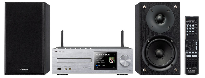 Pioneer X-HM72D-S Micro set 100W Silver home audio set