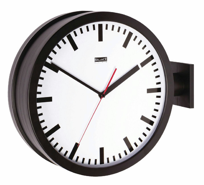 Balance 176224 Quartz wall clock Круг Черный, Белый настенные часы
