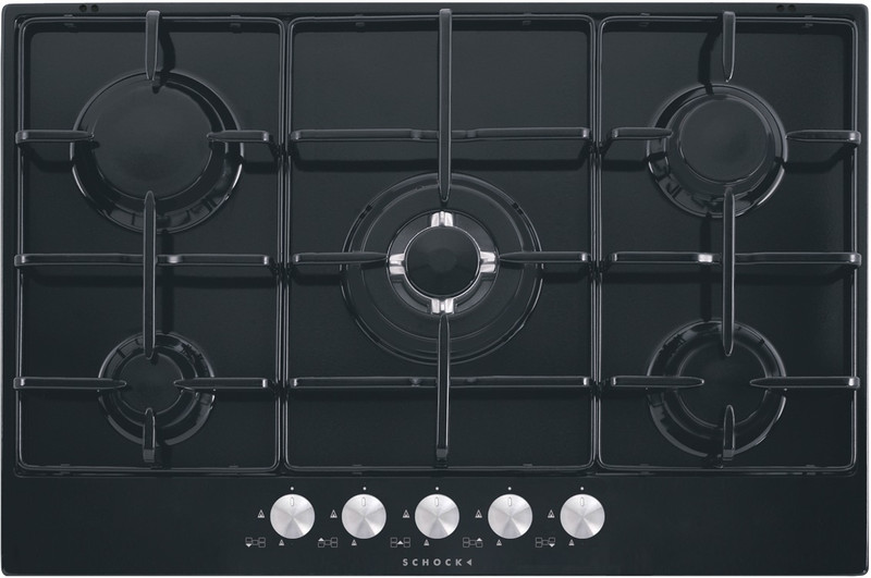 Schock PC75 AV BK Eingebaut Gas Schwarz