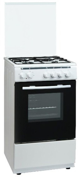 Schaub Lorenz VSLCG504EW Freestanding Gas hob A White cooker