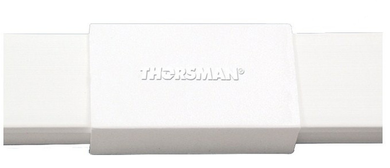 Thorsman 5180-02001 Curve cable tray Белый кабельный короб