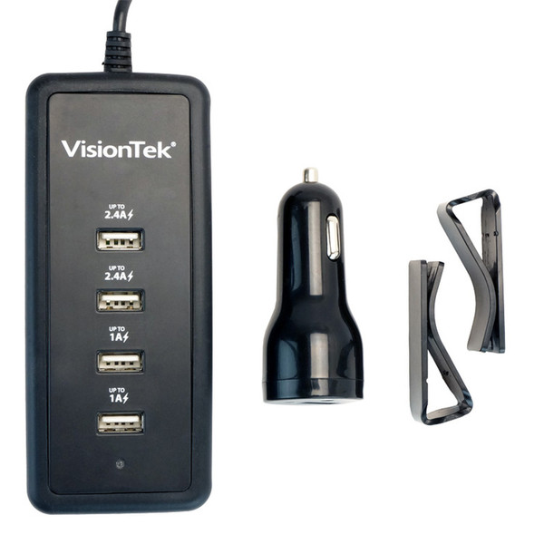 VisionTek 900786 Auto Black mobile device charger