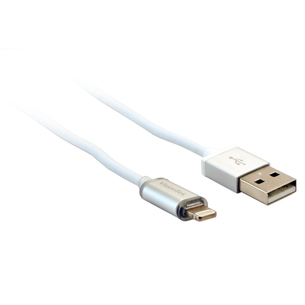 VisionTek Smart LED Lightning - USB 2м USB A Lightning Белый