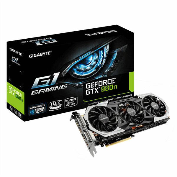 Gigabyte GF GV-N98TG1 GAMING-6GD GeForce GTX 980 Ti 6ГБ GDDR5