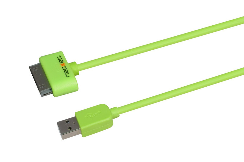 Neoxeo X250A250 1м USB A Lightning Зеленый