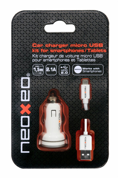 Neoxeo X250K25009 Auto White mobile device charger