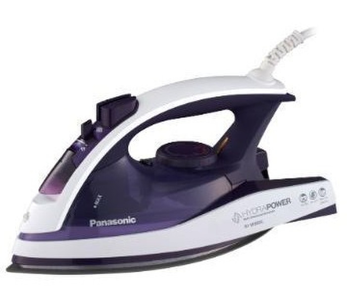 Panasonic NI-W900CVXC Steam iron Ceramic soleplate 2400Вт Фиолетовый, Белый утюг