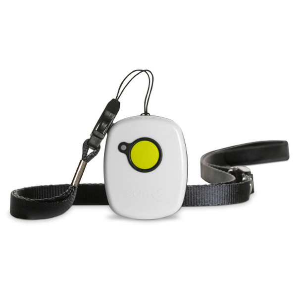 Doro SecurePlus 50rc Нажимные кнопки Черный, Белый, Желтый пульт дистанционного управления
