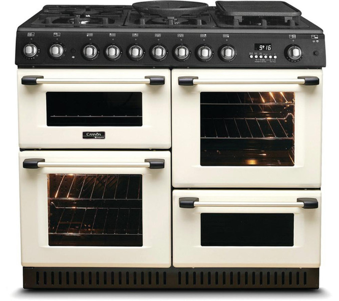 Hotpoint CH10755GFS Freestanding Cream cooker