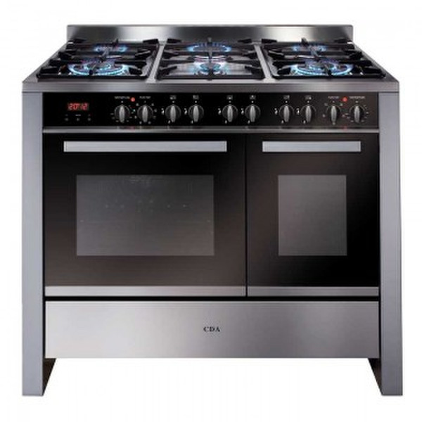 CDA RV1002SS Freestanding Gas hob A Stainless steel cooker