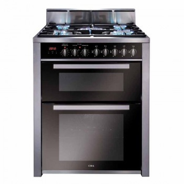 CDA RV701SS Freestanding Gas hob A Stainless steel cooker