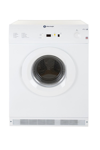 White Knight C86A7W freestanding Front-load 7kg C White tumble dryer