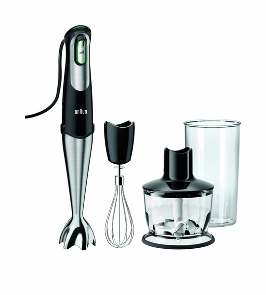 Braun MQ735M Immersion blender 0.5L 750W Black,Stainless steel blender