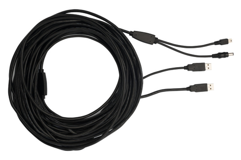 Infocus INA-THNCB25 7.6м USB A USB Черный кабель USB