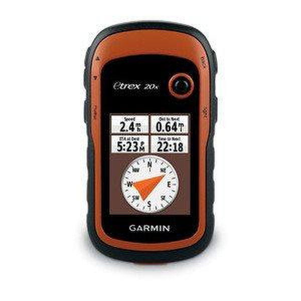 Garmin eTrex 20x Handheld 2.2" TFT 142g Black,Orange