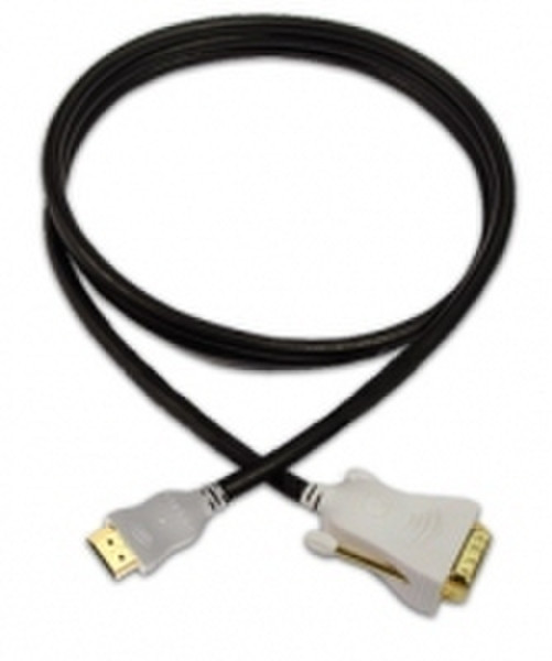Accell UltraAV Series HDMI/DVI-D 2m (6.6 ft.) 2m HDMI DVI-D Schwarz