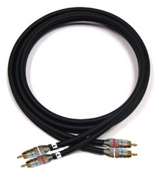 Accell UltraAudio Analog Audio Cable – 1.5m/4.9ft 1.5м Черный аудио кабель