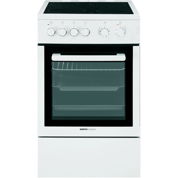 Elektrabregenz HSC 5108 W Freestanding Ceramic hob A White cooker