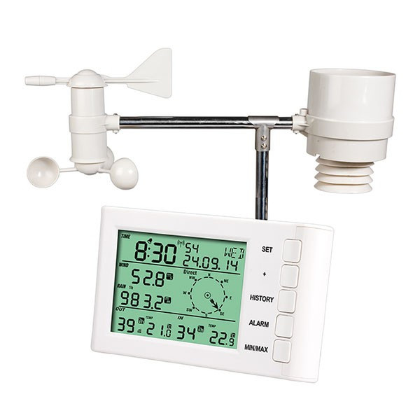 Alecto WS-3100WT Battery White weather station