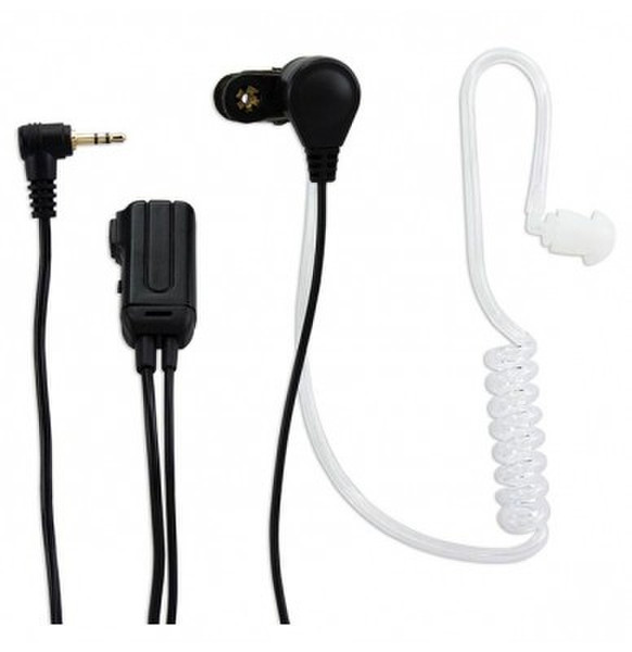 Alecto FRH-10 Monaural In-ear Black,White mobile headset