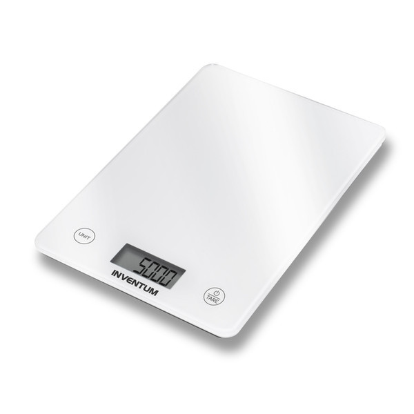 Inventum WS305 Tabletop Square Electronic kitchen scale White