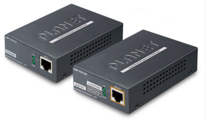 Planet LRP-101U-KIT Network transmitter & receiver 10,100Mbit/s Netzwerk-Erweiterungsmodul