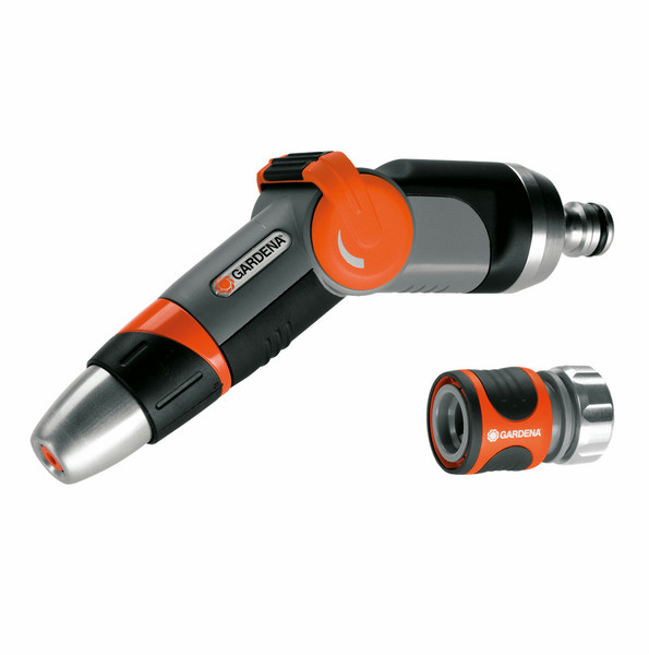Gardena 8153-20 Garden water spray nozzle Металл, Пластик Черный, Серый, Оранжевый, Cеребряный