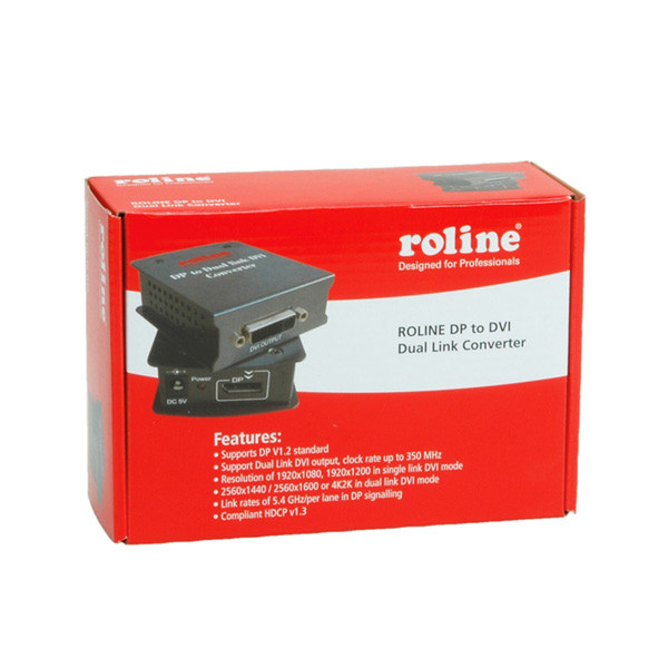 ROLINE DP to DVI DualLink Converter