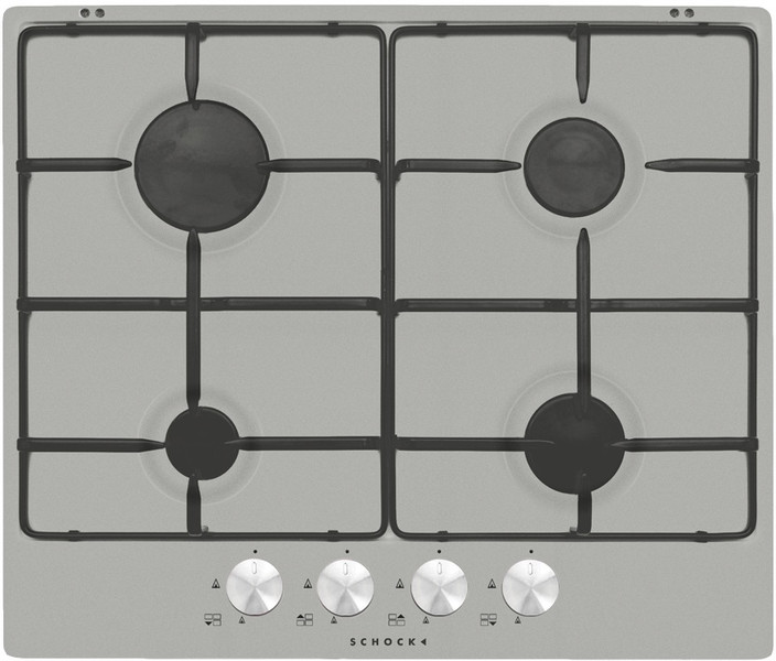 Schock Silver PC60 AV 04 Built-in Gas Aluminium