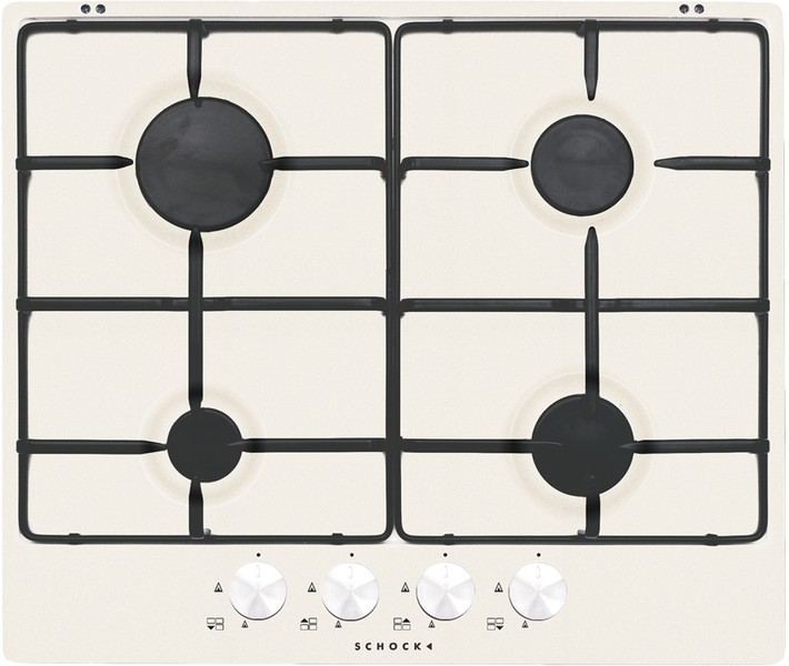 Schock Silver PC60 AV 07 Eingebaut Gas Weiß