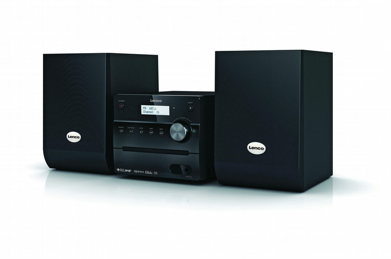 Lenco MC-148 DAB+ Micro set 10W Black home audio set