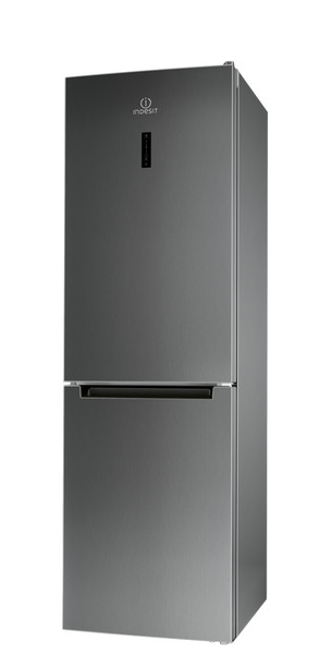 Indesit LI80 FF2O X B Freestanding 301L A++ Stainless steel fridge-freezer
