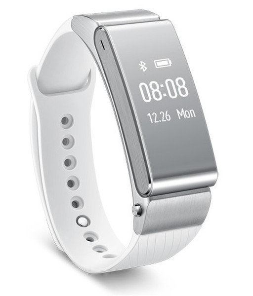Huawei TalkBand B2 Wristband activity tracker 0.73Zoll PMOLED Kabellos IP57 Silber