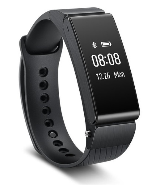 Huawei TalkBand B2 Wristband activity tracker 0.73" PMOLED Wireless IP57 Black