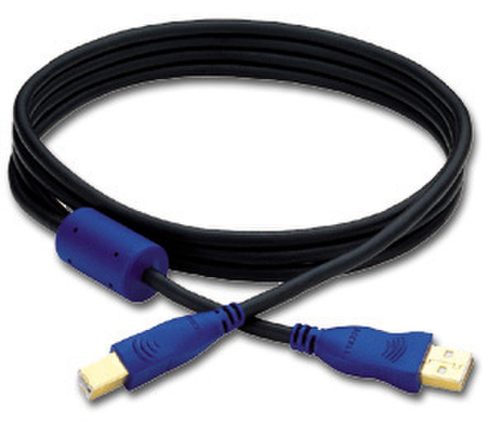 Accell USB 2.0 Gold Series 10 ft./3.0m - A/B 3м USB A USB B кабель USB