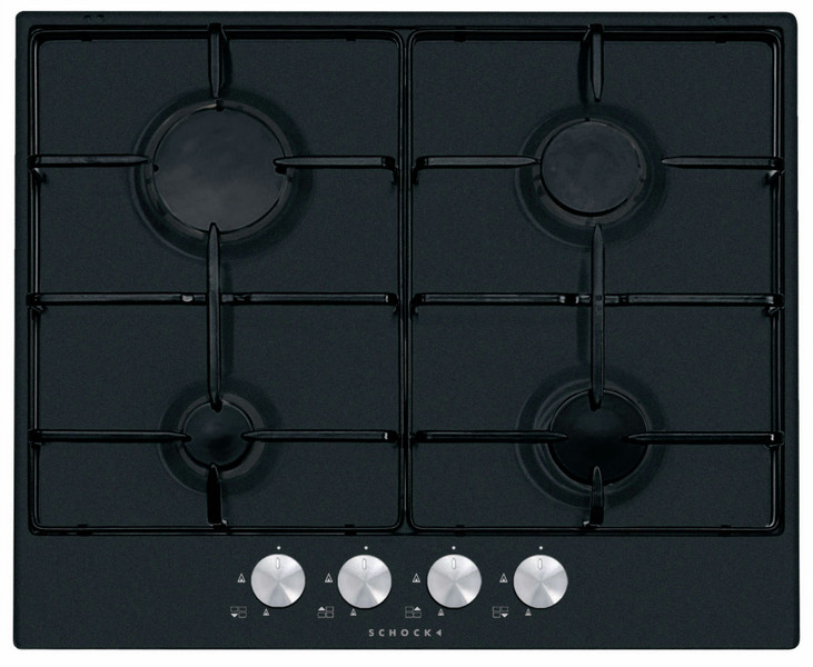 Schock PC60 AV BK Eingebaut Gas Schwarz