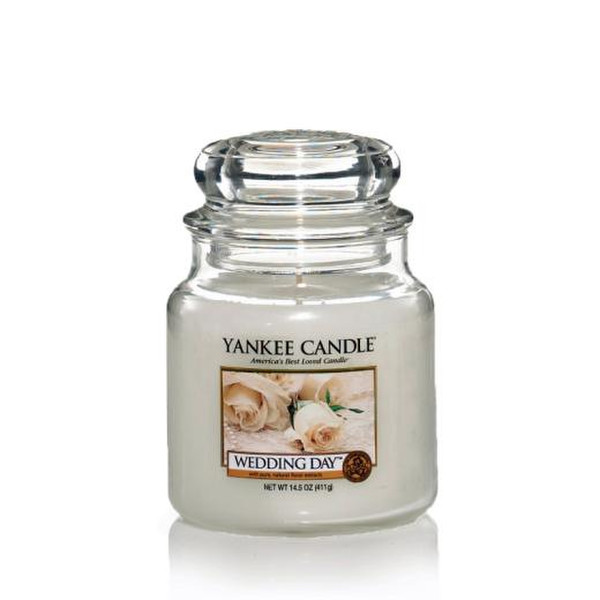 Yankee Candle 1286806E Круглый Белый 1шт восковая свеча