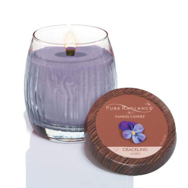 Yankee Candle 1289017 Round Violet 1pc(s) wax candle